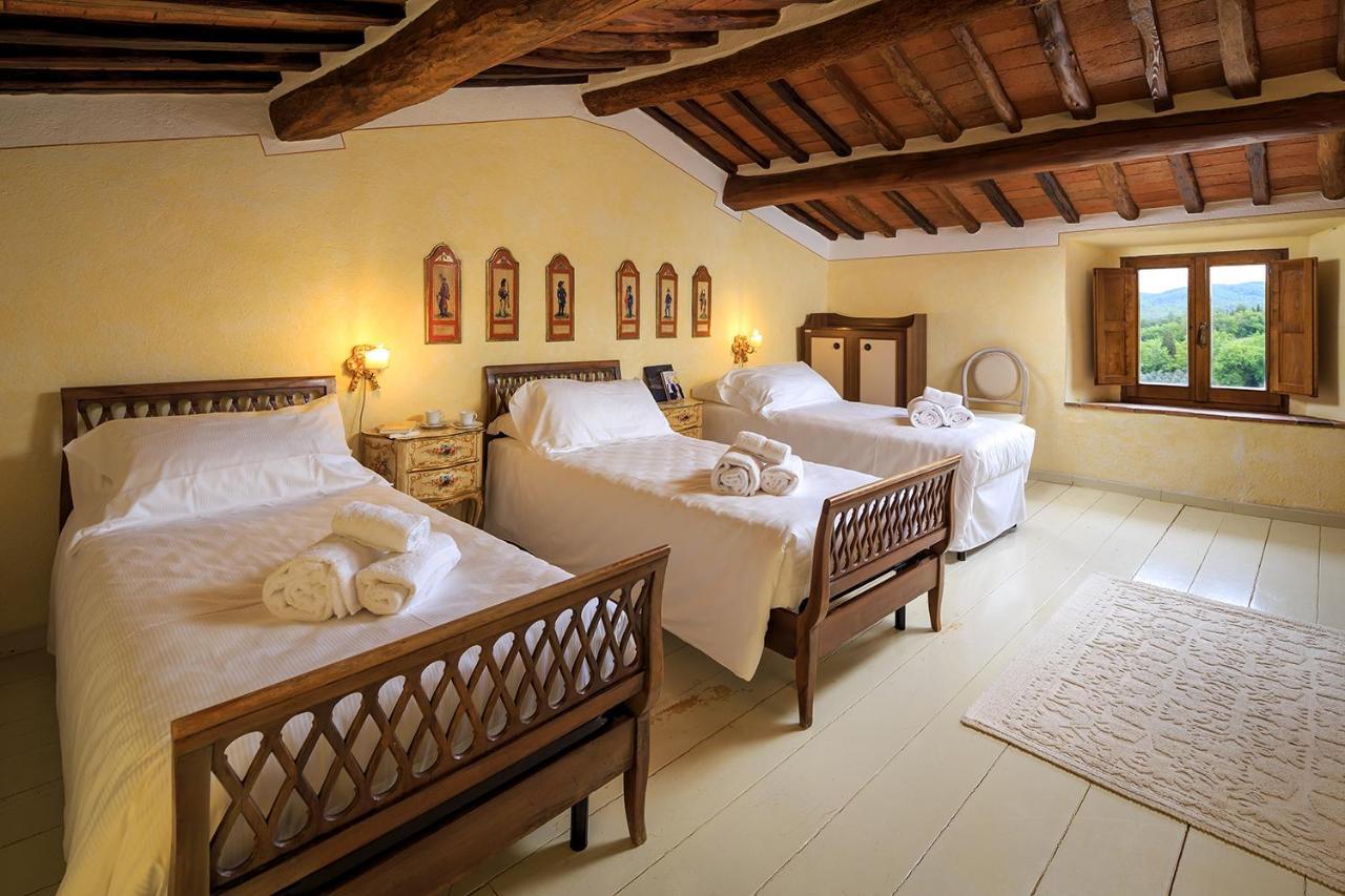 Le Filigare Winery & Accomodation In Chianti San Donato in Poggio Exterior foto